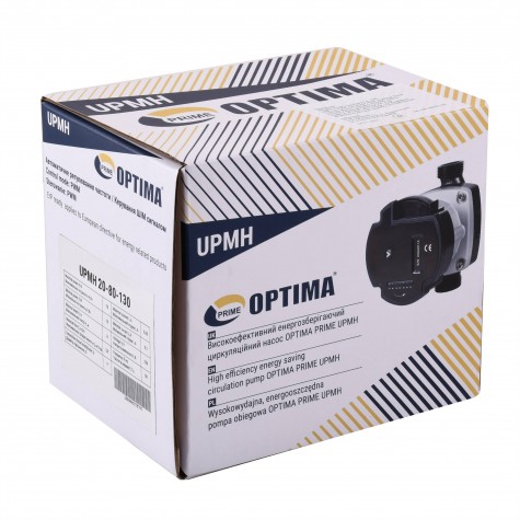 Насос циркуляційний енергоощадний  Optima PRIME UPMH 20-80AUTO 130мм + гайки