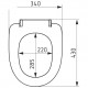 Сидіння для унітазу SoloPlast СПМ-5