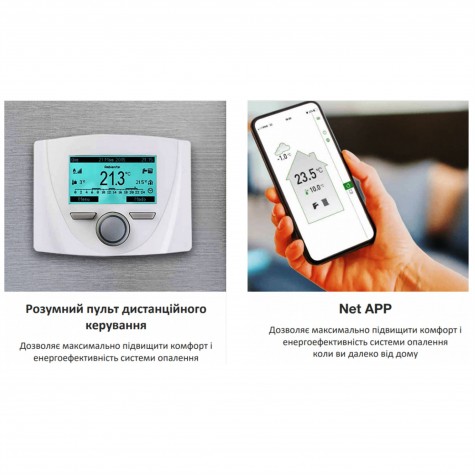 Котел газовий ITALTHERM SMART 25 K конденсатор, двоконтурний + коакс. димохід